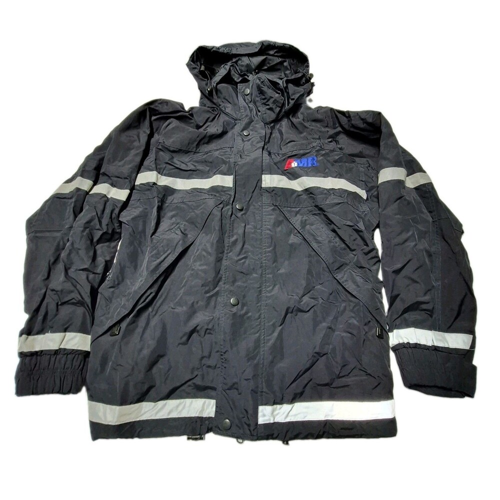 VF Imagewear AMR EMS EMT Jacket MD3006 Reflective Paramedic Uniform Blue Large